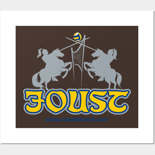 Joust Wall Art by vworldmerch